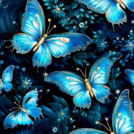 Blue Butterfies