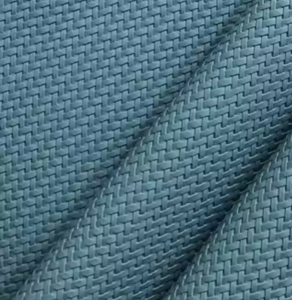 Basket Weave Faux Leather - Dark Teal - 50x134 cm