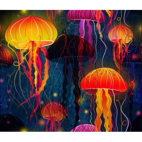 Neon Jellyfish