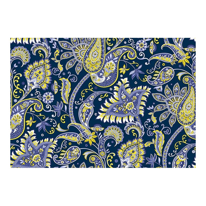 Paisley in Blue