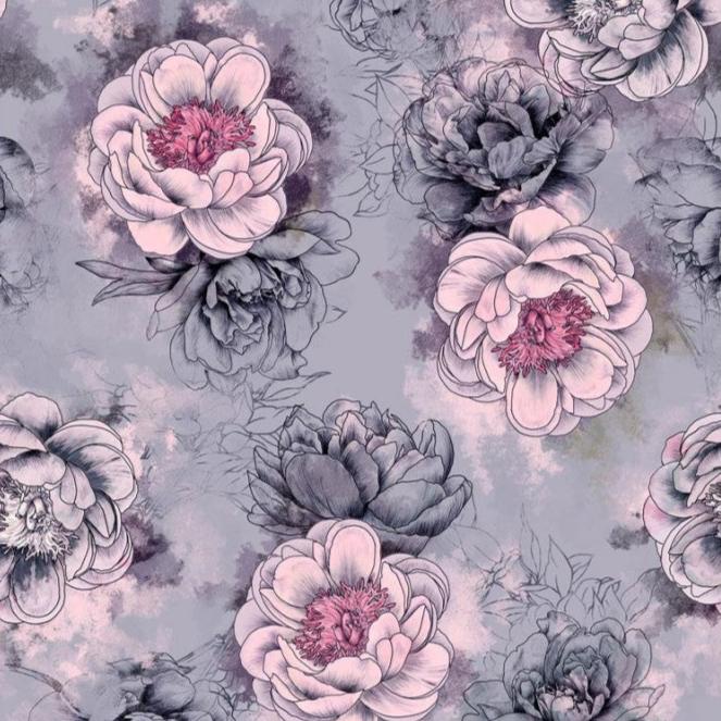 Pink and Grey Roses